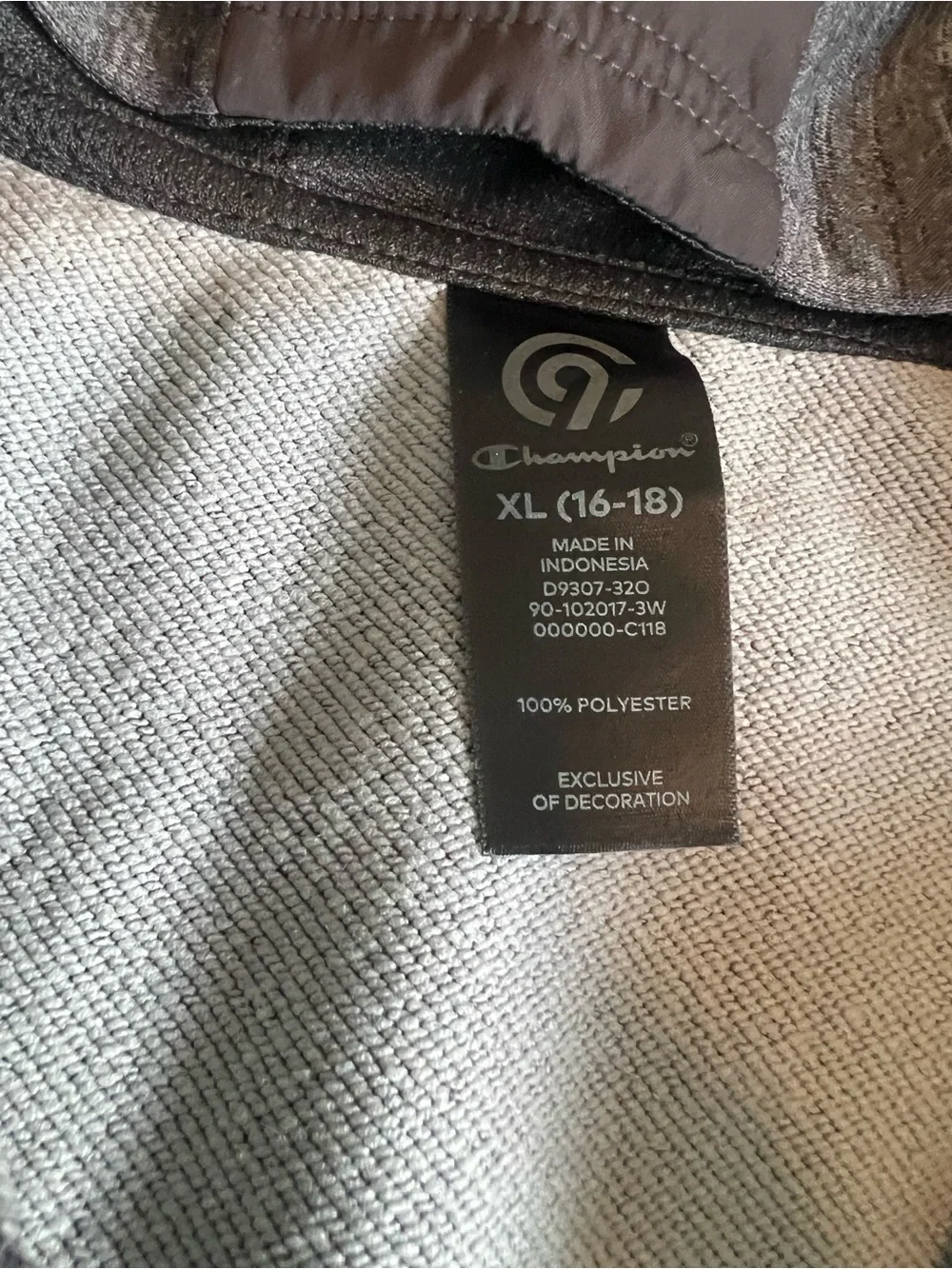 Champion hooded jacket